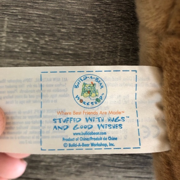 Build-A-Bear Plush Dog with Bows - Picture 3 of 9